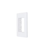 Placa 4X2 Com Módulo Horizontal Com Suporte para 3 Módulos Stella - Imagem 2
