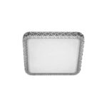 Plafon Shine LED Quadrado 280mm Acrílico Liso 18W - Blumenau